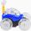 Jokomisiada Autko Stunt r/c szalony pojazd na pilota RC0236 NI