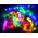 Jokomisiada POP TUBE rurki sensoryczne świecące LED 12szt ZA4709
