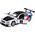 Jokomisiada Auto metalowe model sportowe BMW M6 GT3 skala 1:32 światło dźwięk ZA4613