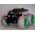 Jokomisiada Olbrzymie Auto Monster Snake 4x4 muzyka światła drift 360st. Pilot RC0633