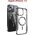 Swissten Clear Jelly Magstick Metallic for iPhone 13 Black