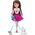 Sparkle Girlz SPARKLE GIRLZ doll dog walker, 10065