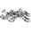 Rapid Ring rivets 6 mm + device, 25 pcs.