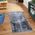 Splendid CARPET PRINTED MEKO 0.8X1.4M BLUE