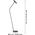Lampa podłogowa EGLO FLOOR LAMP EGLO ALMUDAINA LED 5W