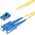 StarTech StarTech SMLCSC-OS2-2M kabel InfiniBand / światłowodowy LC SC Żółty