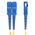 StarTech StarTech SMLCSC-OS2-2M kabel InfiniBand / światłowodowy LC SC Żółty