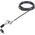 StarTech StarTech UNIVK-LAPTOP-LOCK zapięcie do kabli Czarny, Srebrny 2 m