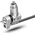 StarTech StarTech UNIVK-LAPTOP-LOCK zapięcie do kabli Czarny, Srebrny 2 m
