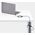 StarTech StarTech UNIVC4D-LAPTOP-LOCK zapięcie do kabli Czarny, Srebrny 2 m