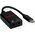 Roline ROLINE Adapter USB typu C - 2x 3,5 mm audio, męski/żeński, 0,13 m