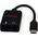 Roline ROLINE Adapter USB typu C - 2x 3,5 mm audio, męski/żeński, 0,13 m