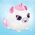 Epee Amatų žaidimas Canal Toys Airbrush Plush Barrel Plush Squishy Spalvotas
