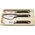 Laguiole Tradition Cheese knives Laguiole Black SET 3 SdV