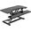 BakkerElkhuizen BakkerElkhuizen Adjustable Sit-Stand Desk Riser 2, Freestanding, 15 kg, Height adjustment, Black