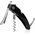 Vacu Vin Vacu Vin Single Pull Corkscrew, Black, Stainless steel, Plastic, Stainless steel, 38 mm, 19 mm, 135 mm