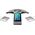 Telefon Yealink Yealink CP960, IP conference phone, Touch, Silver, LCD, 12.7 cm (5"), 1280 x 720 pixels