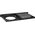 Uchwyt do komputera Rackmount IT Rackmount.IT RM-AP-T1, Mounting bracket, Black, 1U, Apple Mac Mini, 48.3 cm (19"), 482 mm