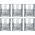 RCR Glass Set Crystal Rcr, 6 Pcs, 337Ml