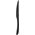 Amefa Amefa Lumino 1422 - 16 pcs Bestik sæt  (Bright Black PVD – Black handle)