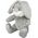 Trixie TRIXIE Be Eco Hase Evan, Dog, Plush toy, Grey, Plush, 250 mm