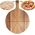 Deska do krojenia Orion Deska do pizzy drewniana 43,5x32 cm