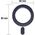 4kom.pl Blaszka magnetyczna Pierścień Uchwyt Magmat MagSafe Univerall Magnetic Ring Black