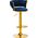 Activeshop 4Rico Hoker barowy QS-B313a aksamit granatowy