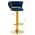 Activeshop 4Rico Hoker barowy QS-B313a aksamit granatowy
