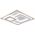 Lampa sufitowa Trio CEILING LED LIGHT MITA 51X51CM MATT WH