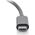 Adapter USB C2G C2G USB-C to Ethernet Network Adapter - Netzwerkadapter - USB-C - Gigabit Ethernet x 1 - Schwarz