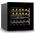 Chłodziarka do wina Caso Caso | Wine Cooler | WineDeluxe WD 24 | Energy efficiency class F | Built-in | Bottles capacity 24 | Juodas