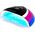Lampa do paznokci Activeshop Lampa UV LED Glow YC57 RN niebiesko różowa 268W