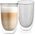 Orion Szklanki termiczne z podwójną ścianką do kawy latte DOUBLE 460 ml 2 szt.