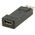 Adapter AV Nedis Nedis CCGB37915BK zmieniacz płci / kabli HDMI Type A (Standard) DisplayPort Czarny