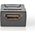 Adapter AV Nedis Nedis CCGB37915BK zmieniacz płci / kabli HDMI Type A (Standard) DisplayPort Czarny