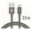 Kabel USB Swissten USB-A - micro-B 2 m Szary (71522302)