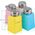 Activeshop Butelka z pompką chrom 180 ml mix kolor