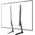 Nedis Nedis TVSM1050BK uchwyt do telewizorów 177,8 cm (70") Czarny