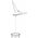 Activeshop Lampa warsztatowa led Elegante 801-l ze statywem reg. natężenie światła white