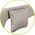 Lionelo Barierka do łóżka Hanna Beige Melange 66 x 150 cm Lionelo