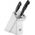 Zwilling Zestaw 3 noży w bloku samoostrzącym ZWILLING Four Star 35134-520-0 biały