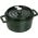 STAUB Garnek żeliwny okrągły Staub - Zielony, 2.2 ltr