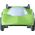 Haba HABA Kullerbü - Green sports car, toy vehicle (anthracite)