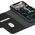 dbramante New York - iPhone 13 Pro 6.1" - Night Black - full grain pebbled leather cover
