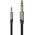 Kabel Vention Kabel audio 3,5mm TRS męski do 6,35mm męski 5m Vention BAUHJ Szary