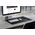 dbramante dbramante1928 Copenhagen - Desk Mat - Medium - Black, Black, Leather, Non-slip base