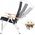 Naturehike Krzesło turystyczne deck chair nh17t003-y-khaki NATUREHIKE