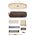 Namiot turystyczny Naturehike Namiot ango 3 vinyl cnk2300zp014-khaki NATUREHIKE