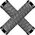 Lizard Skins Chwyty kierownicy LIZARDSKINS Dual-Clamp Lock-On LOGO - Graphite (NEW)